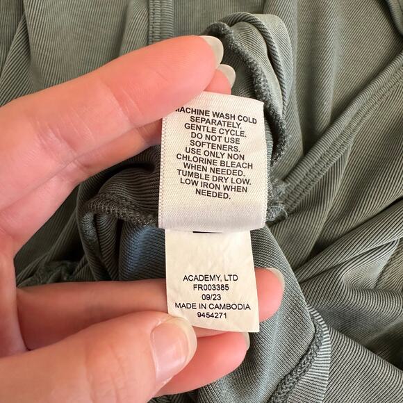 Freely Active Tank Top Small Green Twist Knot Hem Lightweight - Picture 6 of 6